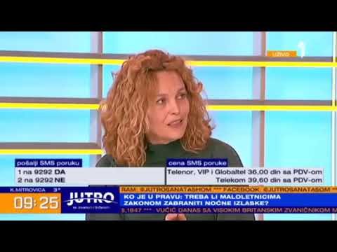Jutarnji program - TV Prva - Biljana Grbović