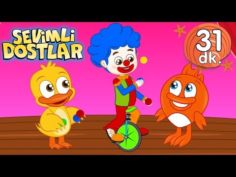 Palyaço şarkısı | Sevimli Dostlar Bebek Şarkıları | Adisebaba TV Kids Songs and Nursery Rhymes