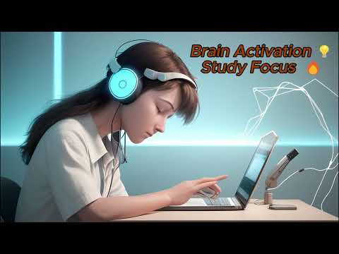 Rhythmic Brain Activation | Focus Music for Studying, Concentration | PositiveMindsetTV