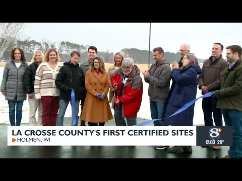 Holmen cuts the ribbon on two new 'shovel-ready' business parks