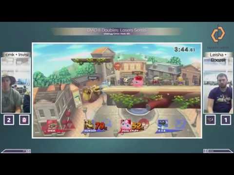 [Sm4sh] DIAD2  LOSERS SEMIS Leisha + Boozer vs cmk + Invisi