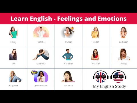 العواطف بالانجليزي Emotions in English