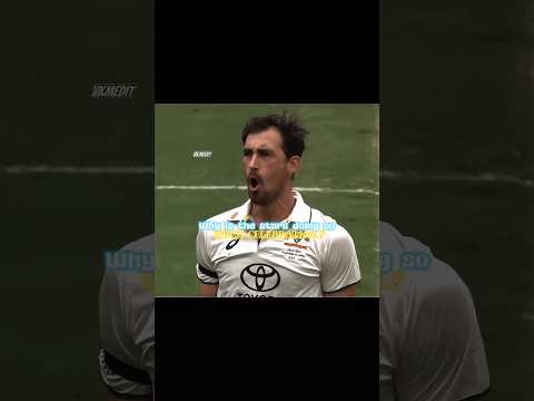 Starc in pink ball 💀 #shorts #cricket