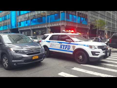 NYPD Counter-Terrorism Unit Patrol