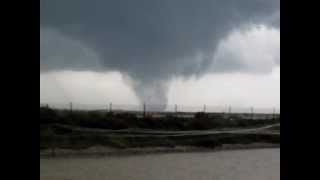 preview picture of video 'Tornado Algarve wind shear (ODIÁXERE/Vale da Lama)'