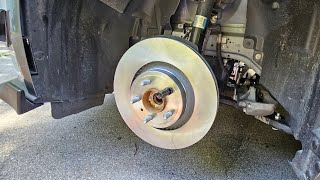 15-23 Mustang GT non Performance Pack  How To replace front brakes/rotors. Step by Step