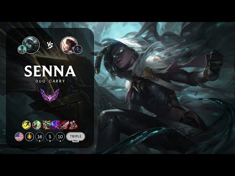 Senna ADC vs Samira - NA Master Patch 13.8
