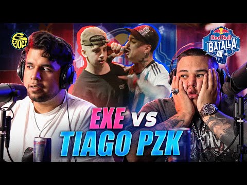 ¿SE LA QUITARON A TIAGO? - Reacción a TIAGO vs EXE - Red Bull Batalla - EYOU TV