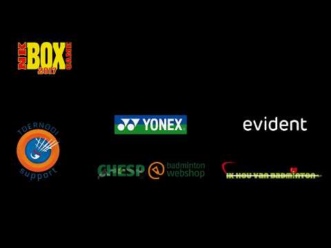 NK BOX-game 2017 finale (Dutch finals BOX-game badminton)