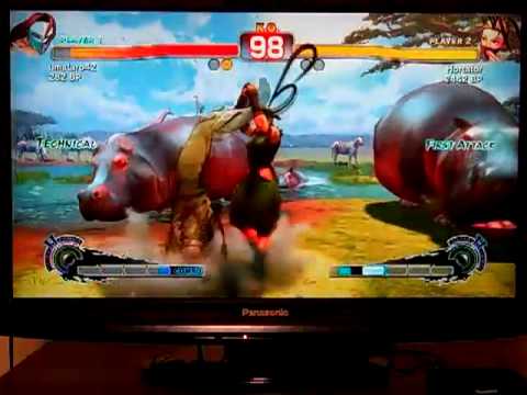 SSF4 - Random Ranked 0006 (Vega vs Ibuki)