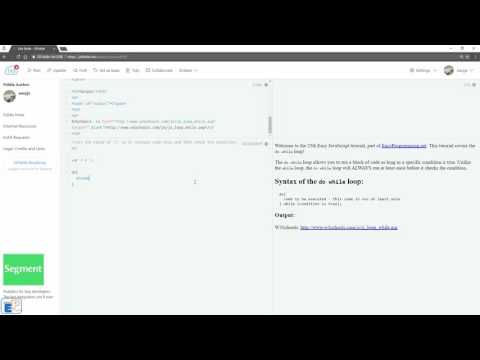 Easy Javascript The Do While Loop 25