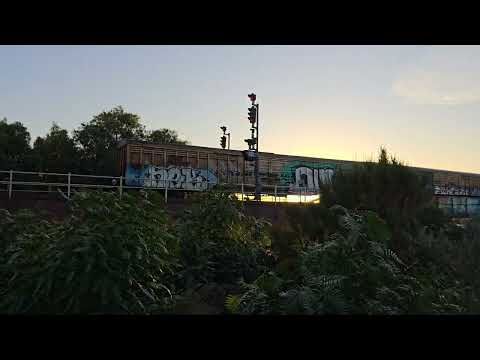 SCT CSR001 SCT004 7944V train Maribyrnong River Bridge