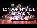 London New Year's Eve 2017 Fireworks (Full Show 4k UHD)