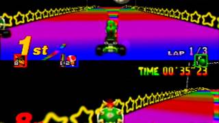 Myles ~ Mario Kart 64 - Rainbow Road 150CC S3lap 01'14"35
