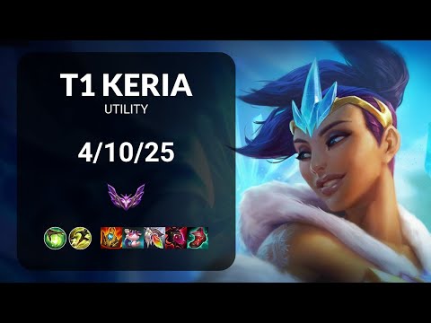 T1 Keria Karma vs Maokai UTILITY - KR MASTER Patch 15.6