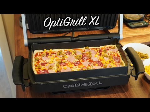 Pizza in the Tefal OptiGrill XL Snacking&Baking
