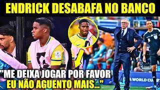🚨NOSSA! OLHA A LEITURA LABIAL DO ENDRICK NO JOGO CONTRA O MARROCOS!