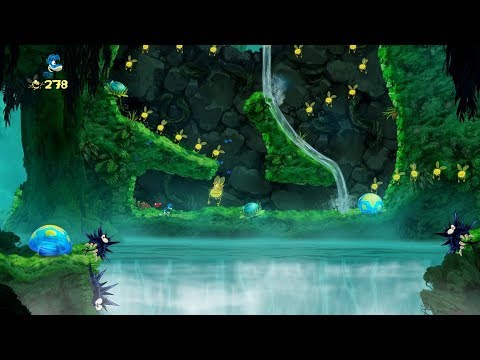 Rayman Origins Walkthrough 34 Up and Down