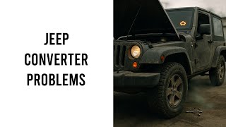 Jeep Catalytic Converter Problems