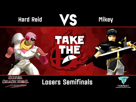 Hard Reid (Captain Falcon) vs Mikey (Marth) - Losers Semifinals - Take The L #40