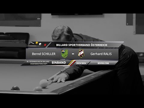 ÖSTM Einband 2023/24 - Bernd SCHILLER gg. Gerhard RALIS
