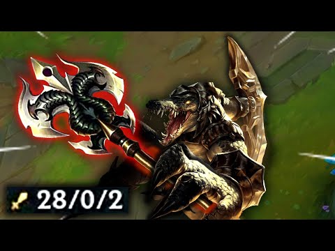 THIS RENEKTON IS UNKILLABLE | RIOT NERF RENEKTON PLSSSSSSSSSSSSSSSS!!