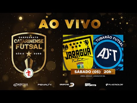 CAMPEONATO CATARINENSE SÉRIE OURO - 1ª FASE 2022 -  Jaraguá  Futsal X Tubarão Futsal