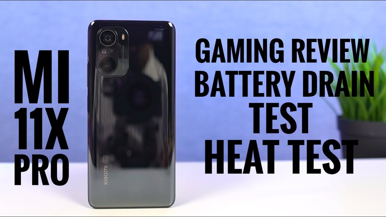 Mi 11X Pro Gaming Review, Battery Drain Test, Heat Test