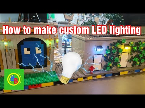 How to make custom Led lighting for your Lego Mocs.