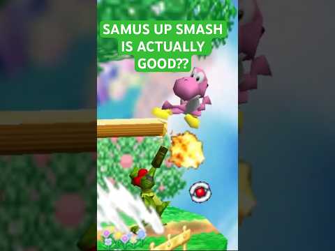 IS SAMUS GOOD? #smashbros #supersmashbros #ssb#ssbu #ssbm #smash #n64#smashremix#gaming #retrogaming