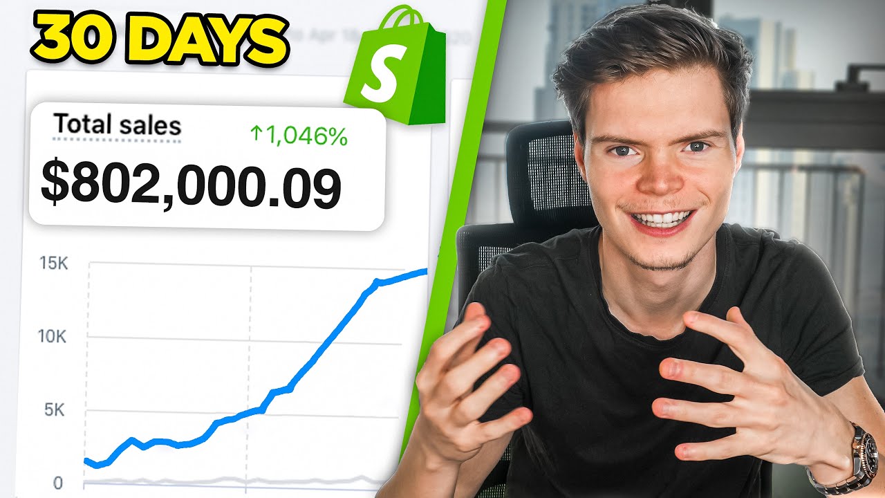 $800K in 30 Days With Shopify Dropshipping (Case Study)