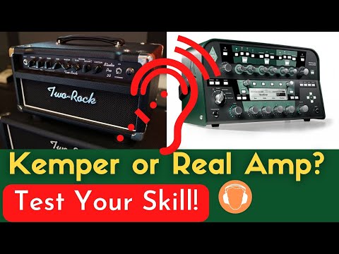 Test: Kemper or Real Amp? Two Rock Studio Pro - Klon - Cornish