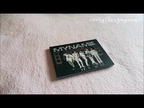 [UNBOXING] MYNAME - Just tell me(딱 말해) (4th Single PROMO ALBUM) || Release Date: 13/05/2015