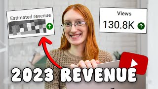 How much did YouTube pay me for 130,814 Views in 2023?!