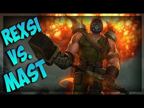 REXSI VS MAST! BATTLE OF YOUTUBERS - Masters Ranked Duel