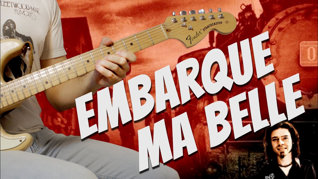 Embarque ma belle - Kaïn - Solo de guitare avec partition