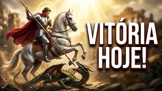ORAÇÃO DE SÃO JORGE PARA VENCER INIMIGOS E BATALHAS HOJE | CORAGEM E VITÓRIA