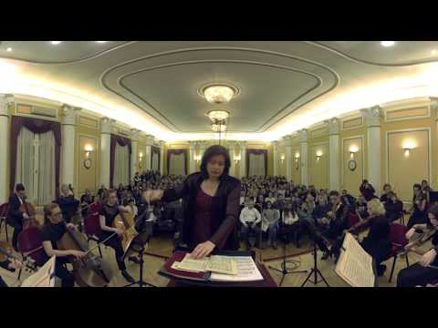 Mozart - Symphony No. 40 in G minor, 1st movement, 360 video