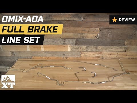 Jeep Wrangler Omix-ADA Full Brake Line Set (1987-1995 YJ) Review