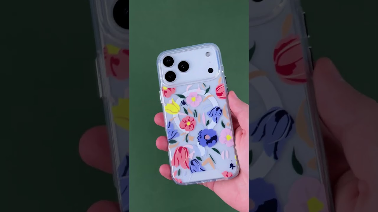 TPU+PC чехол Clear Garden with MagSafe для Apple iPhone 17 Pro Max (6.9")