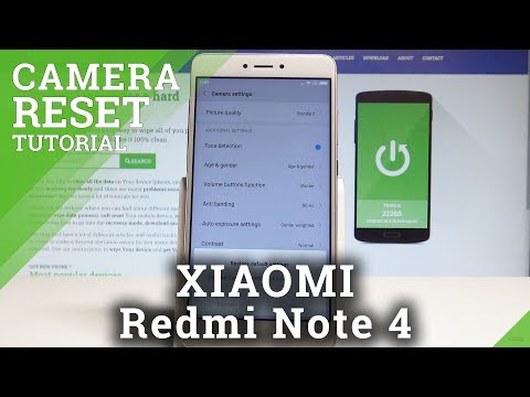 How to Reset Camera on XIAOMI Redmi Note 4 - Restore Camera Settings |HardReset.Info