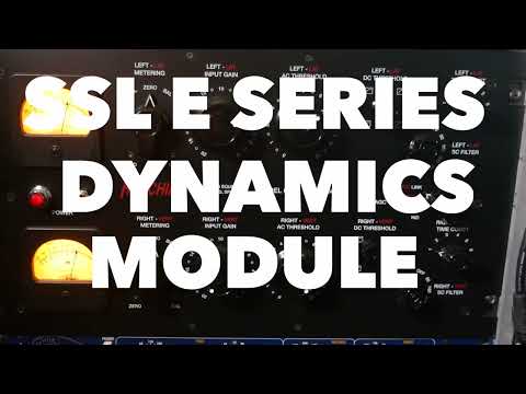 SSL E Series Dynamics Module - DEMO