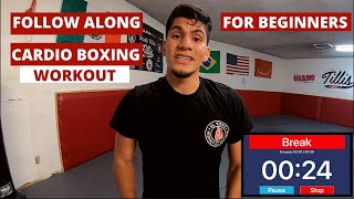 Cardio Boxing Workout | For Beginners | Follow Along