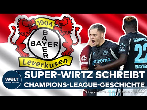 CHAMPIONS LEAGUE: Bayer Leverkusen zerlegt Feyenoord Rotterdam! Florian Wirtz schreibt Geschichte