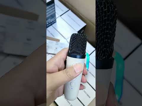 K12 Portable Audio integrated Mics Singing Karaoke Home Wireless Bluetooth Speaker with Wireless Mic