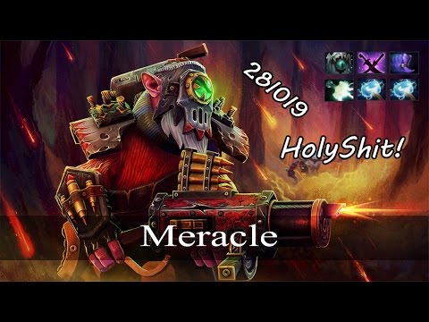 Dota2 Highlight - Meracle Sniper 28-0 HolyShiiiiiiiiittt!