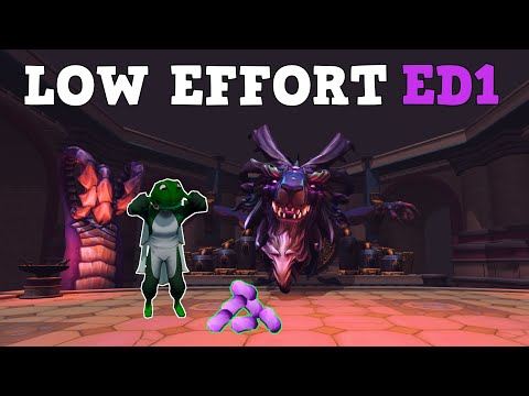 Low Effort Elite Dungeon 1 - Temple of Aminishi | Runescape 3