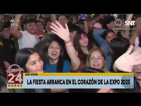 La fiesta arranca en el corazón de la Expo Paraguay 2025