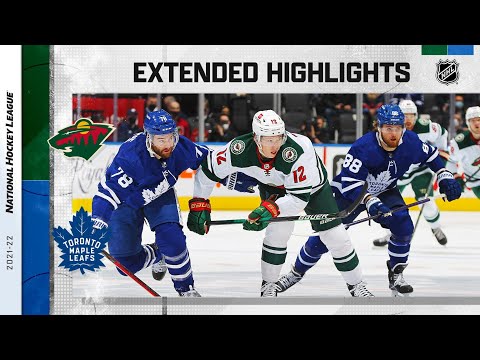 Minnesota Wild vs Toronto Maple Leafs Feb 24, 2022 HIGHLIGHTS