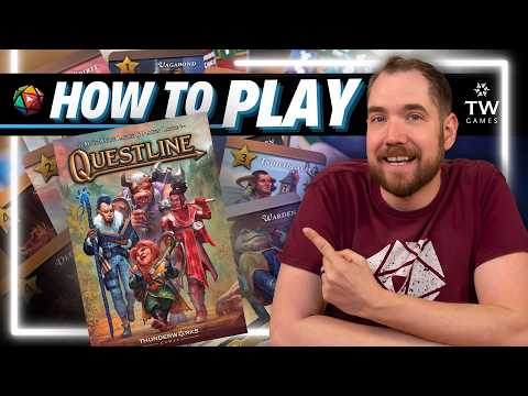 QUESTLINE | Build a 7 CARD ADVENTURE | Board Game Tutorial
